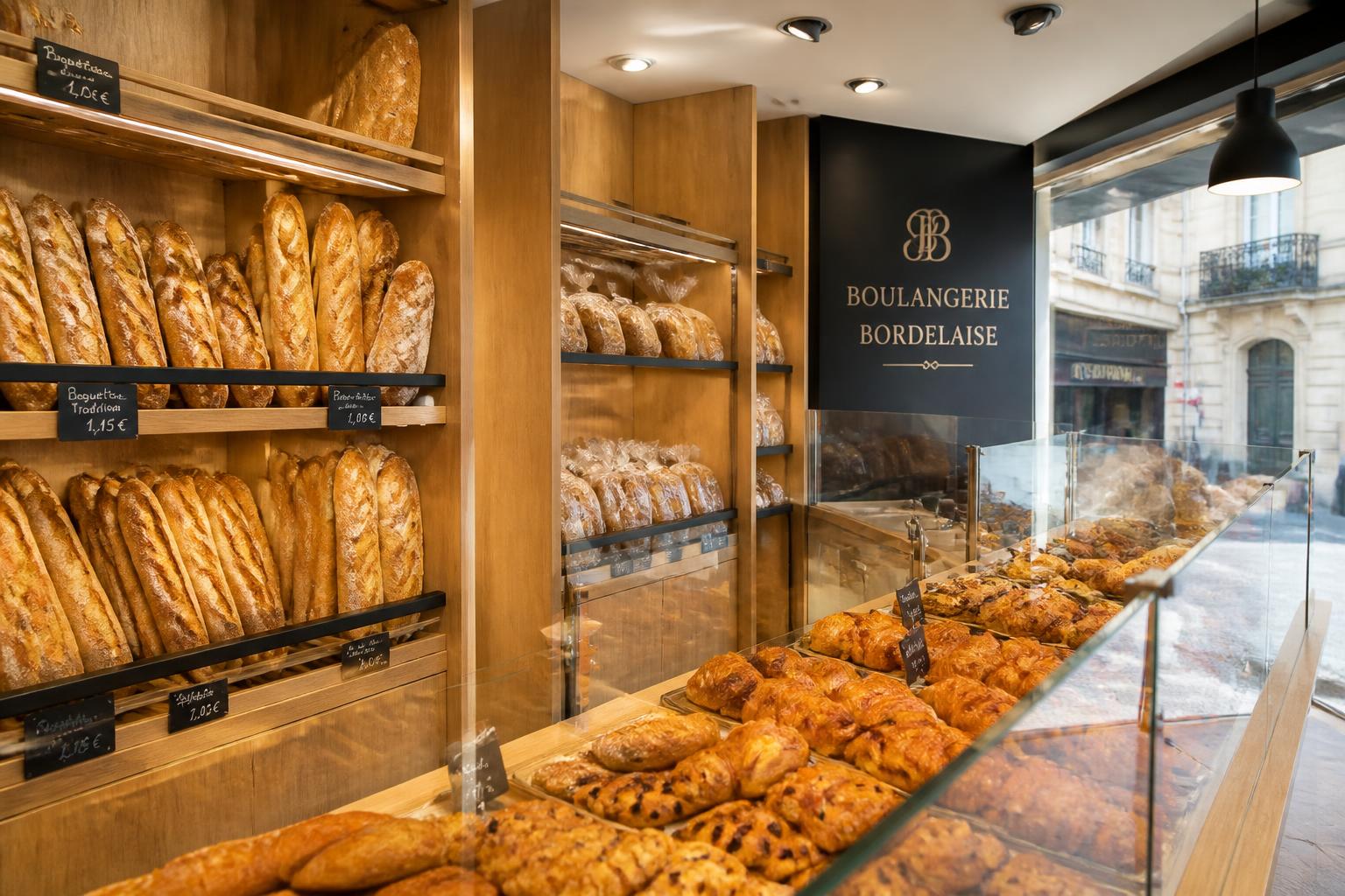 Boulangerie bordelaise protégée par un contrat HACCP ECO NUISIBLE